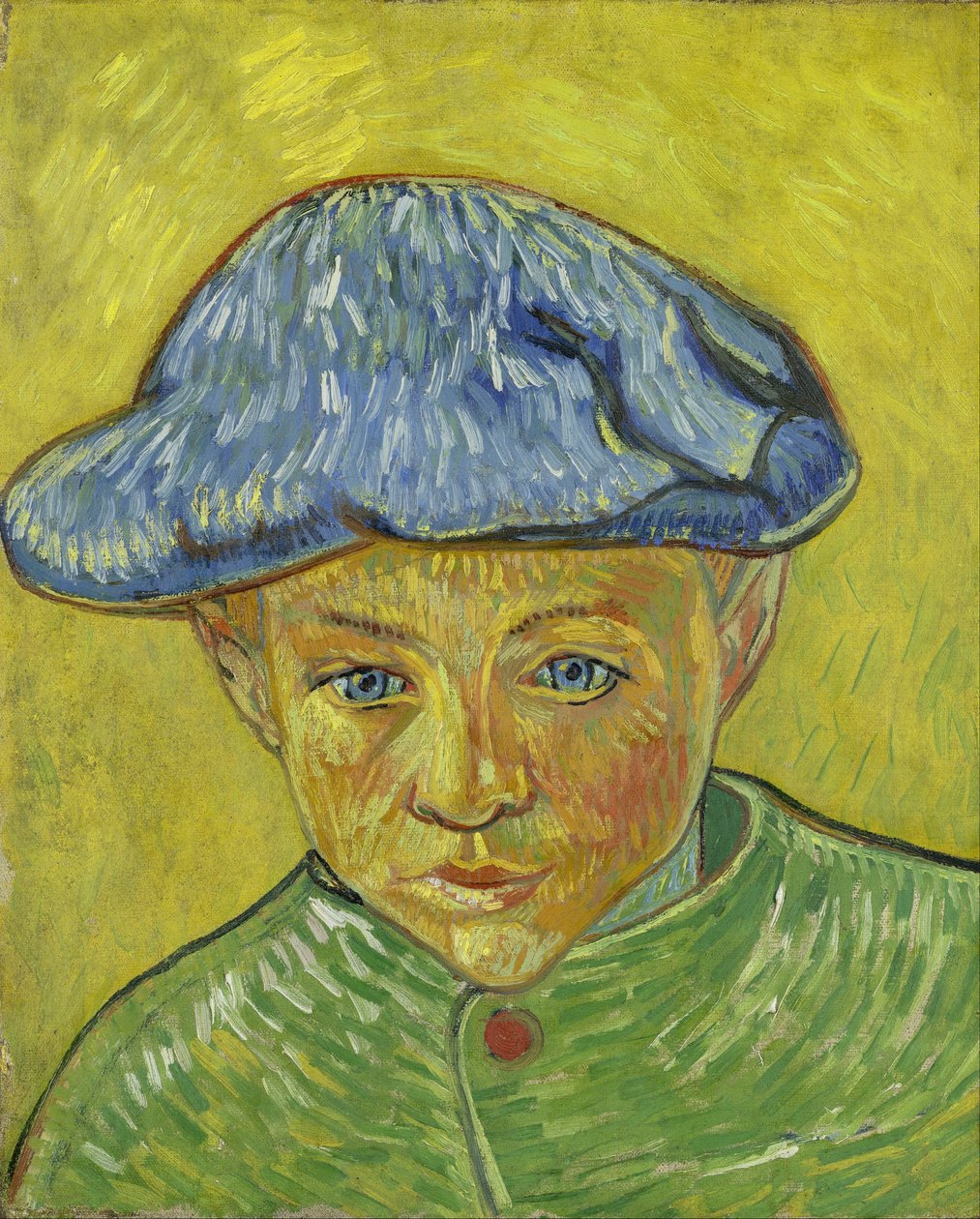 Porträtt av Camille Roulin av Vincent van Gogh