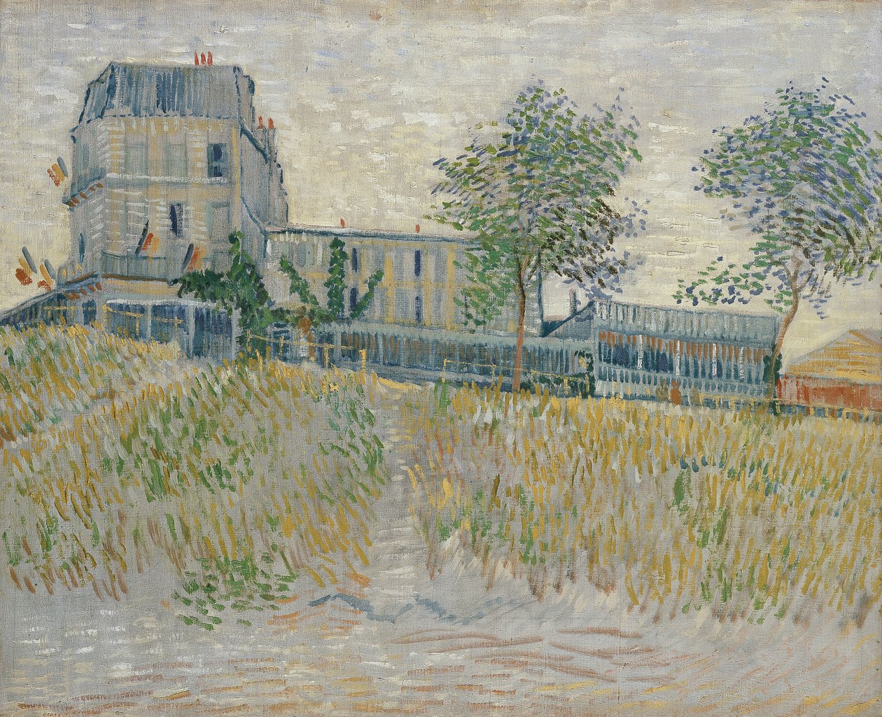 Restaurant de la Sirene, Asnieres, 1800-talet av Vincent van Gogh