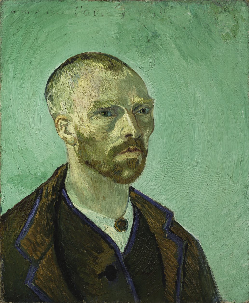 Självporträtt tillägnad Paul Gauguin, 1888 av Vincent van Gogh