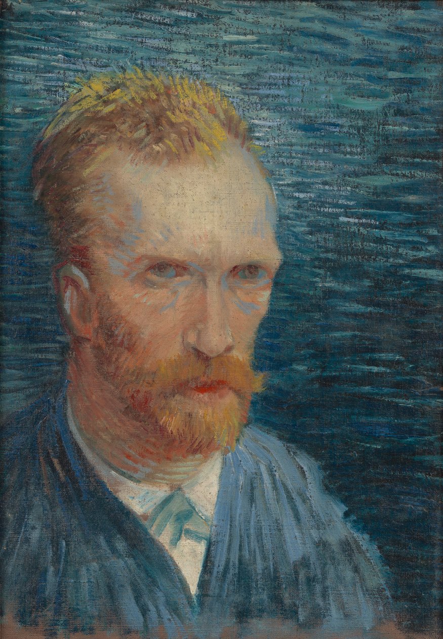 Självporträtt av Vincent van Gogh