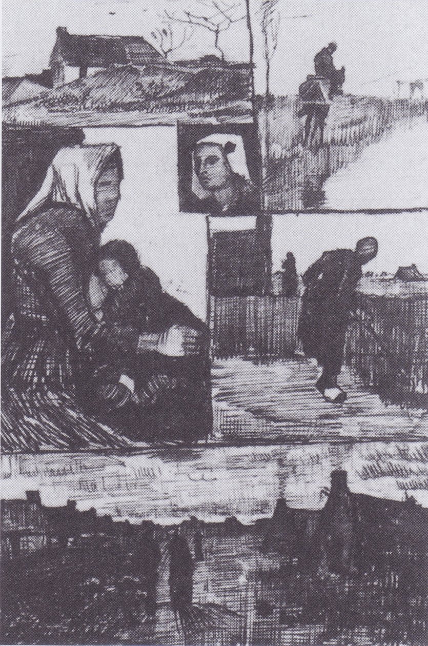 Skissark av Vincent van Gogh