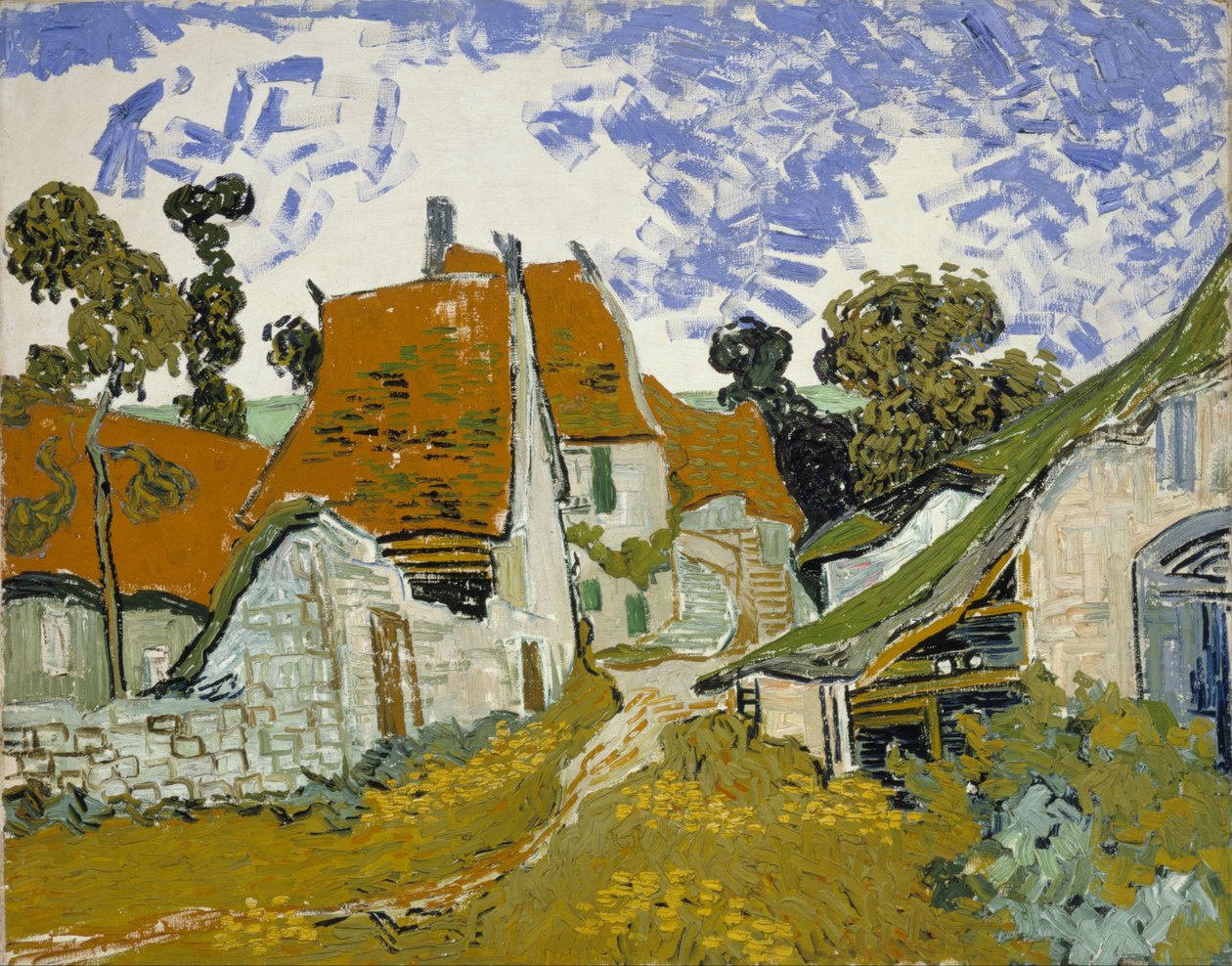 Gata i Auvers-sur-Oise av Vincent van Gogh
