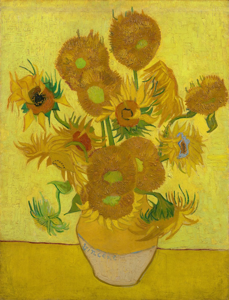 Solrosor av Vincent van Gogh