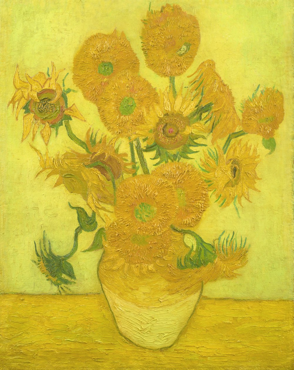 Solrosor, 1889 av Vincent van Gogh