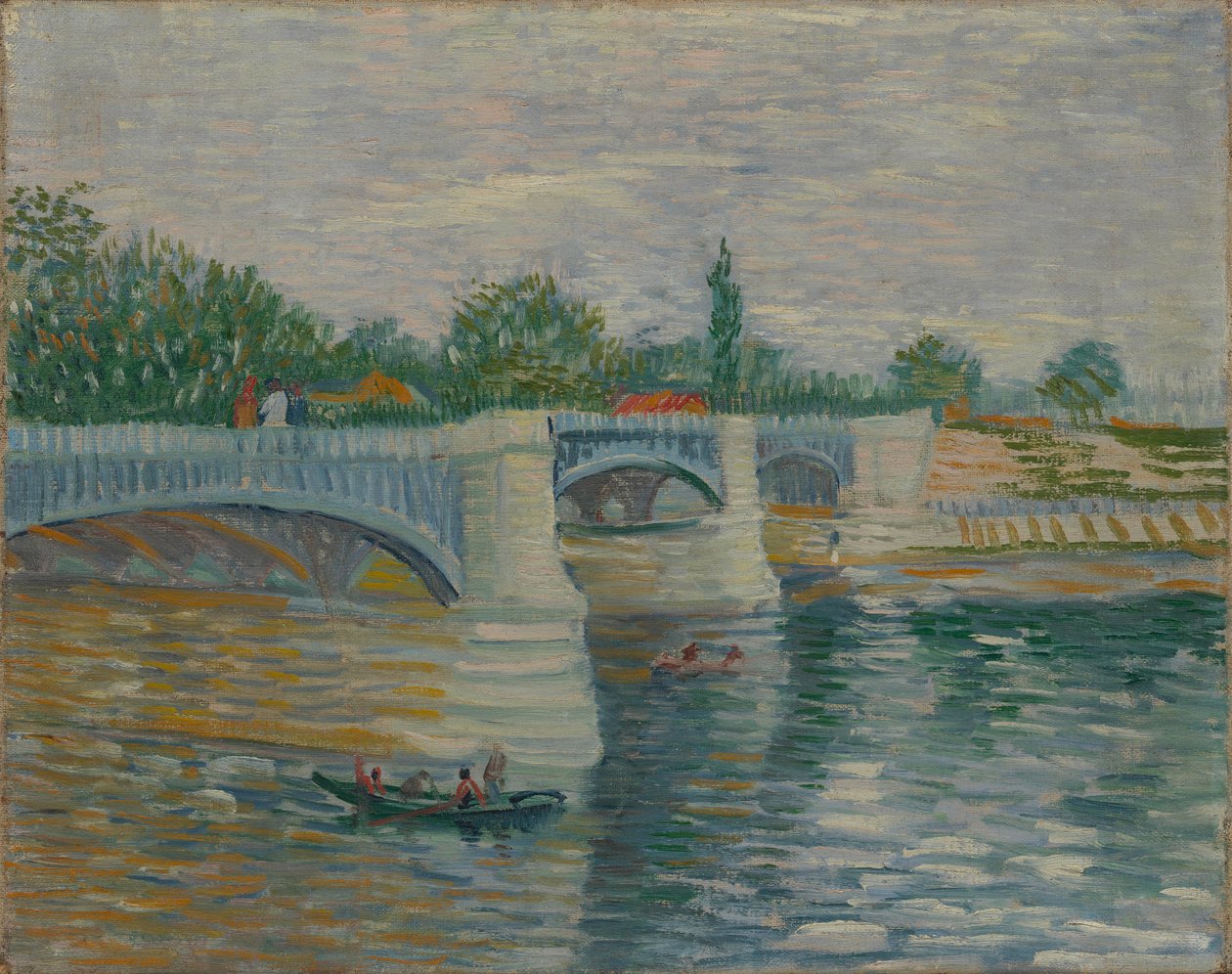 Bron vid Courbevoie av Vincent van Gogh