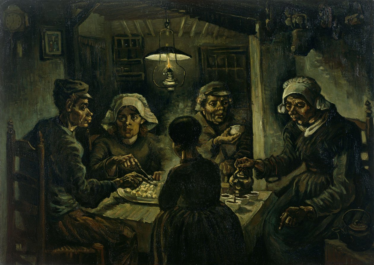 Potatisätare av Vincent van Gogh