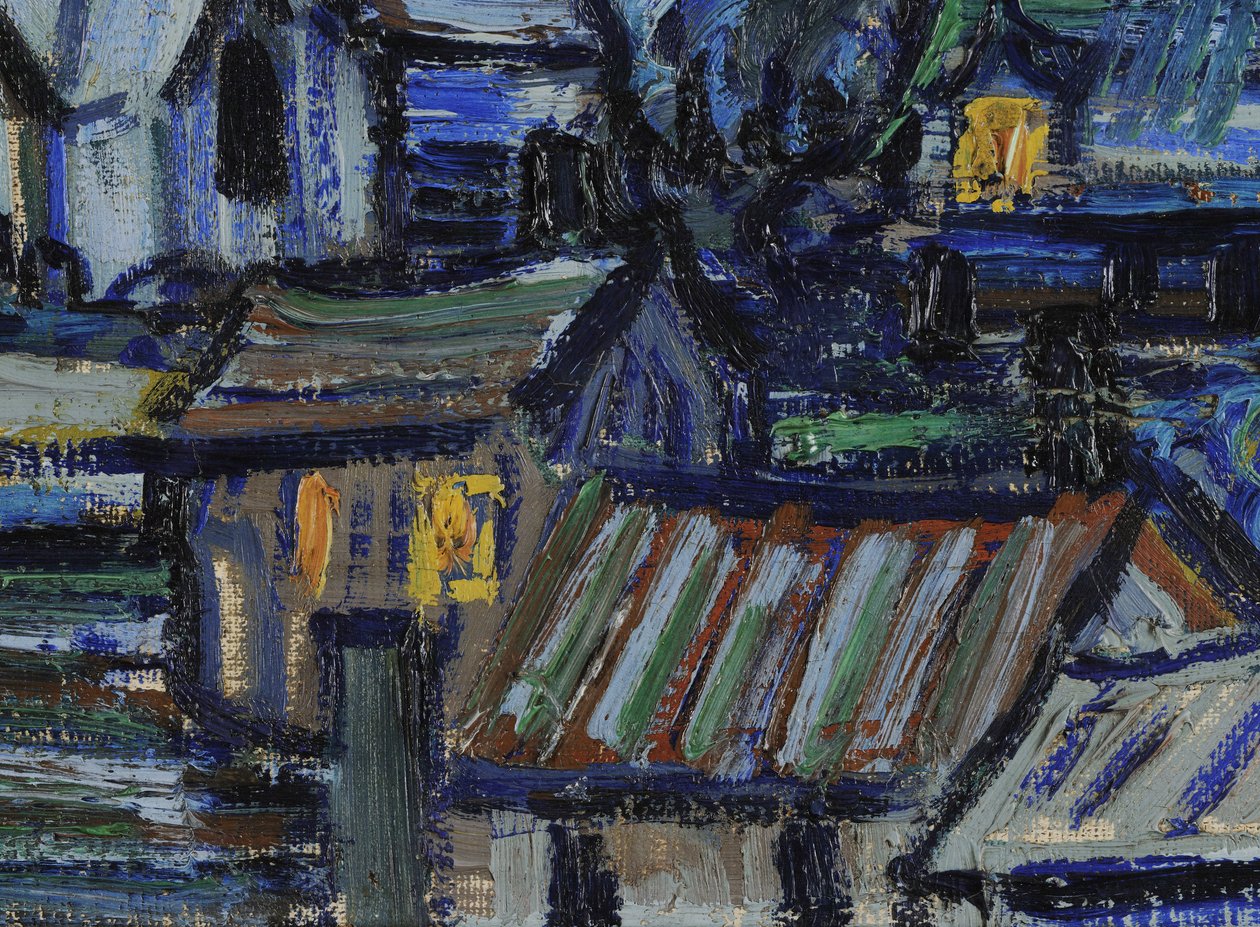 Den stjärnklara natten, juni 1889 av Vincent van Gogh