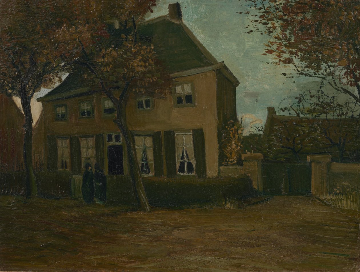 Prästgården i Nuenen av Vincent van Gogh