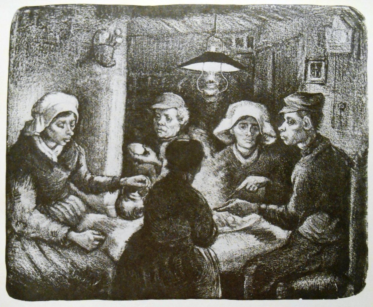 Potatisätarna av Vincent van Gogh