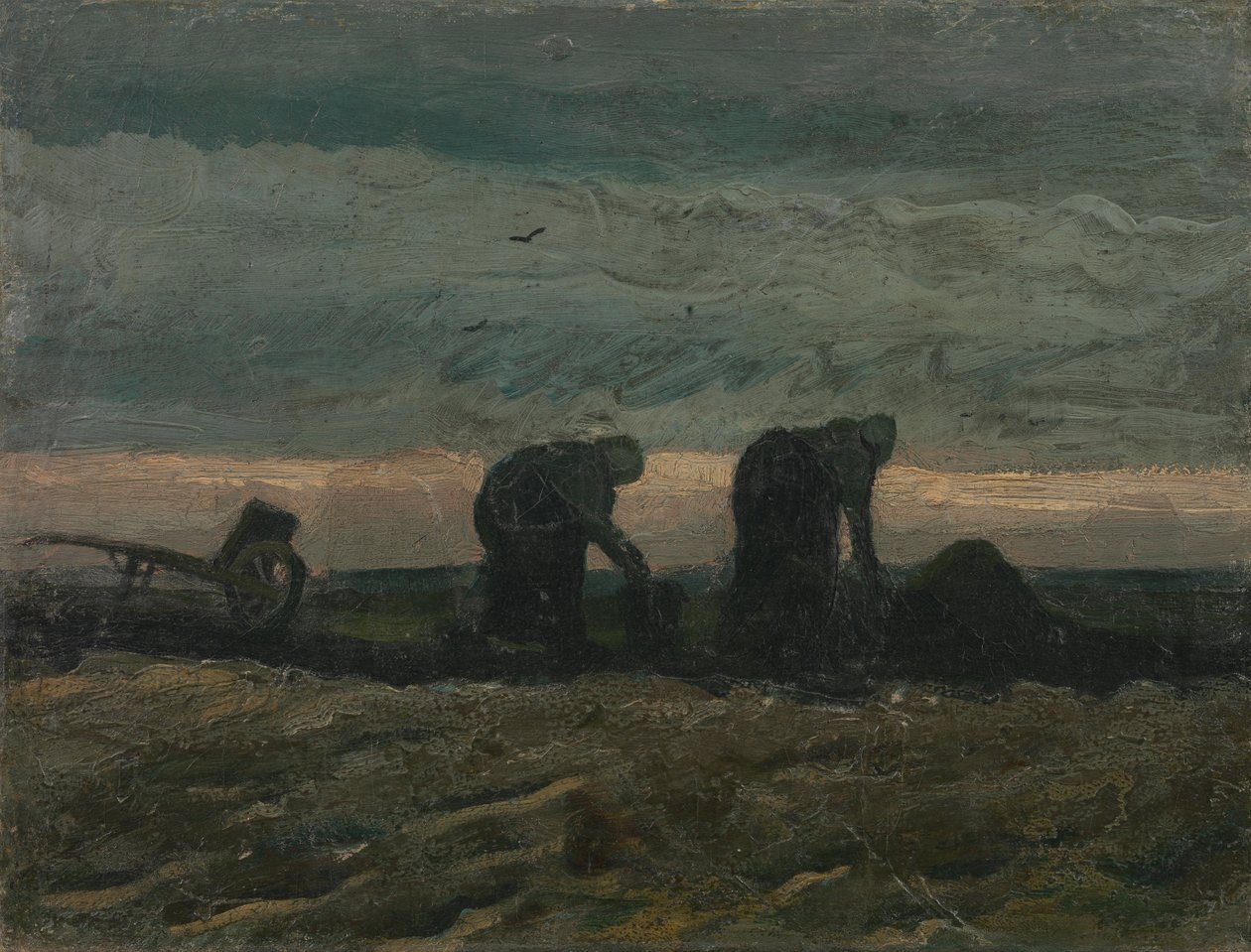 Två kvinnor på heden av Vincent van Gogh