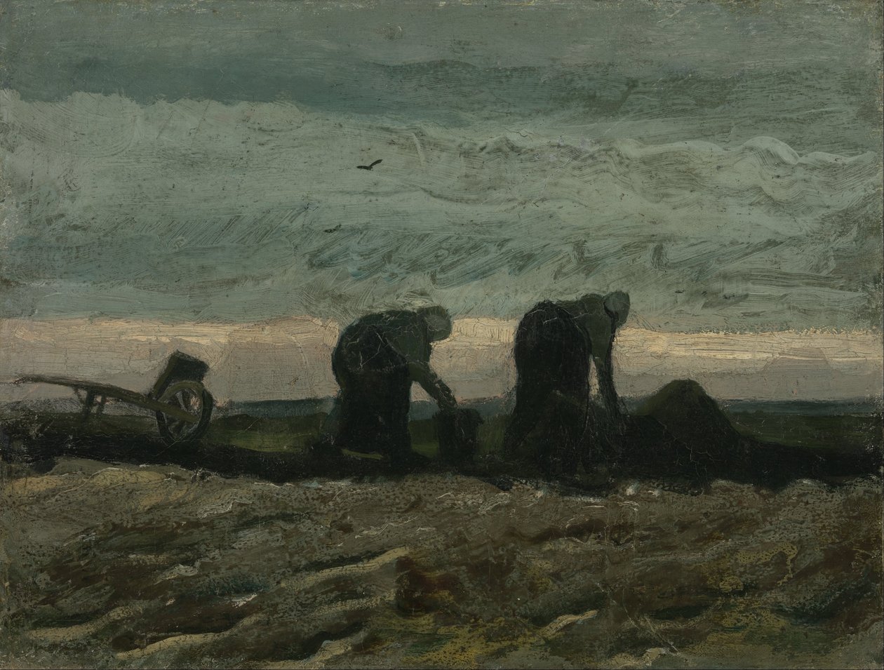 Två kvinnor på heden av Vincent van Gogh