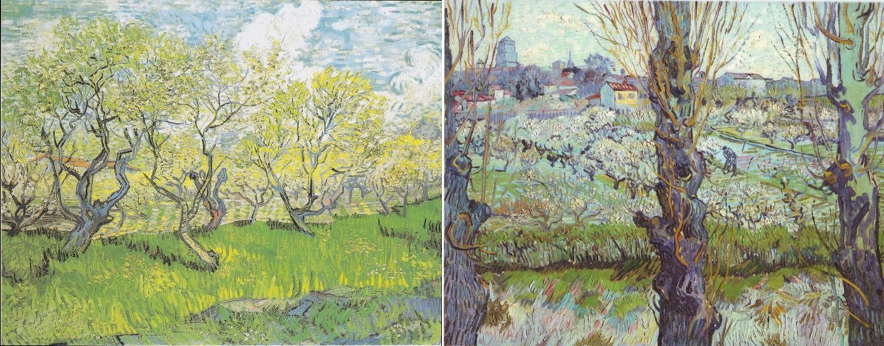 Vergers van gogh echantillon av Vincent van Gogh