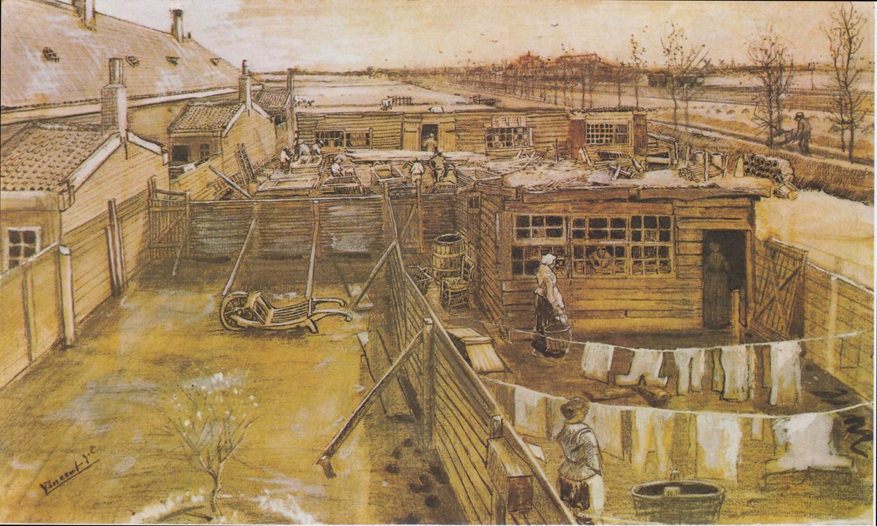 Snickarverkstad av Vincent van Gogh