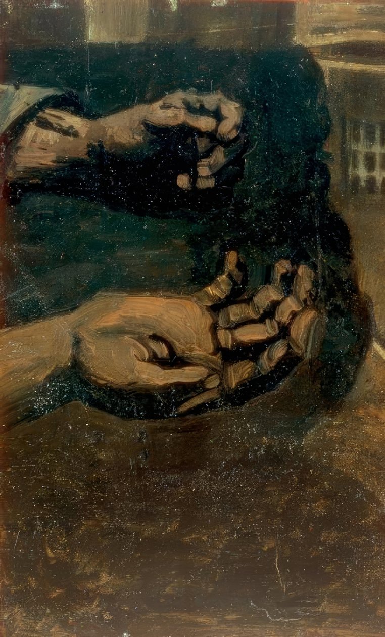 Två händer av Vincent van Gogh