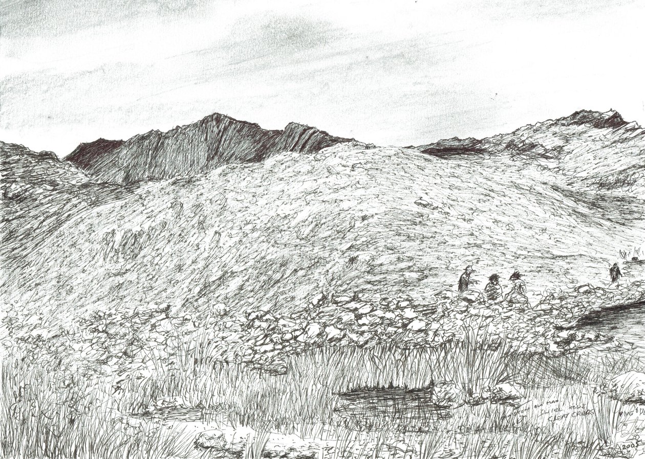 Coniston old man, 2005 av Vincent Alexander Booth