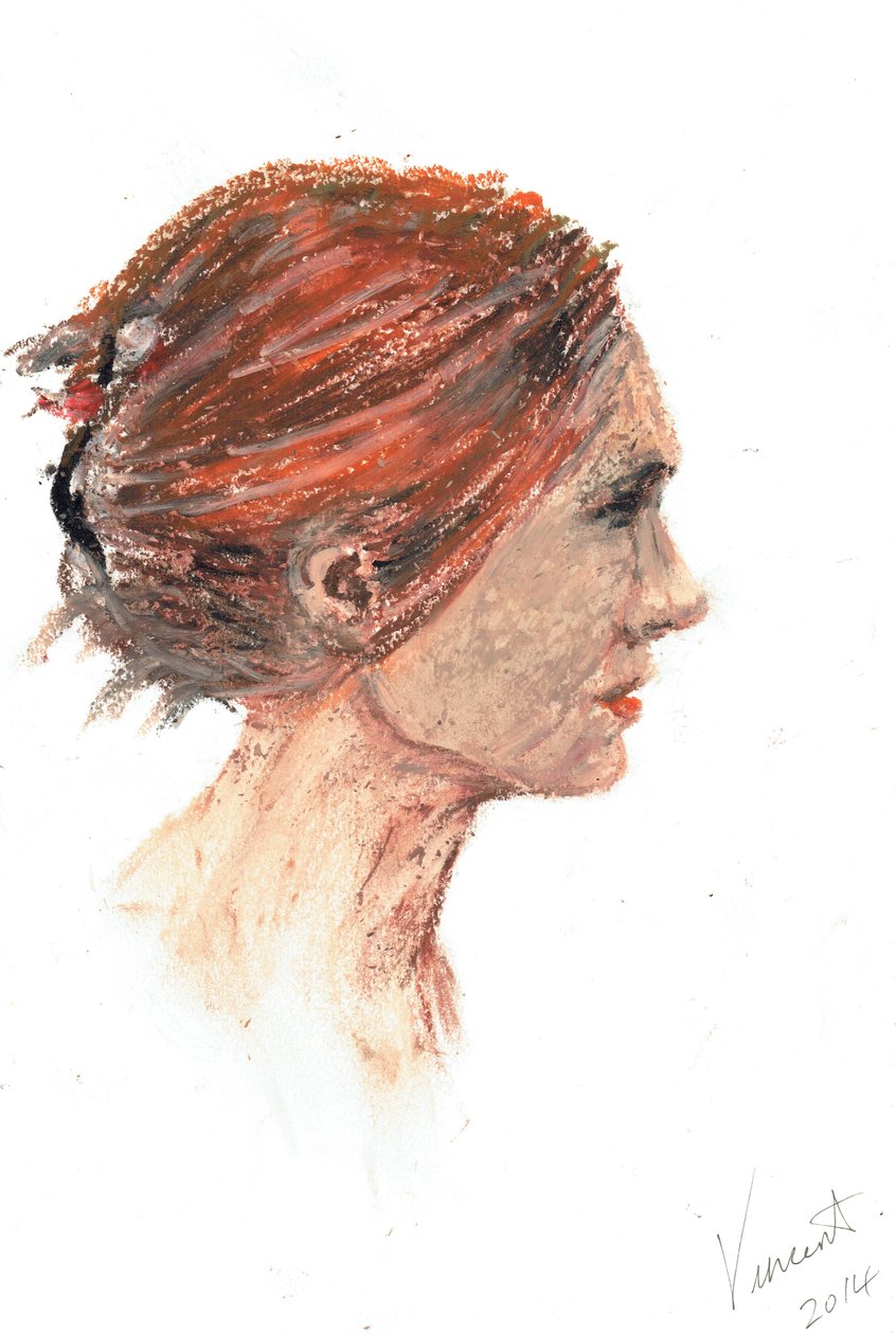 Ansikte, 2013 av Vincent Alexander Booth