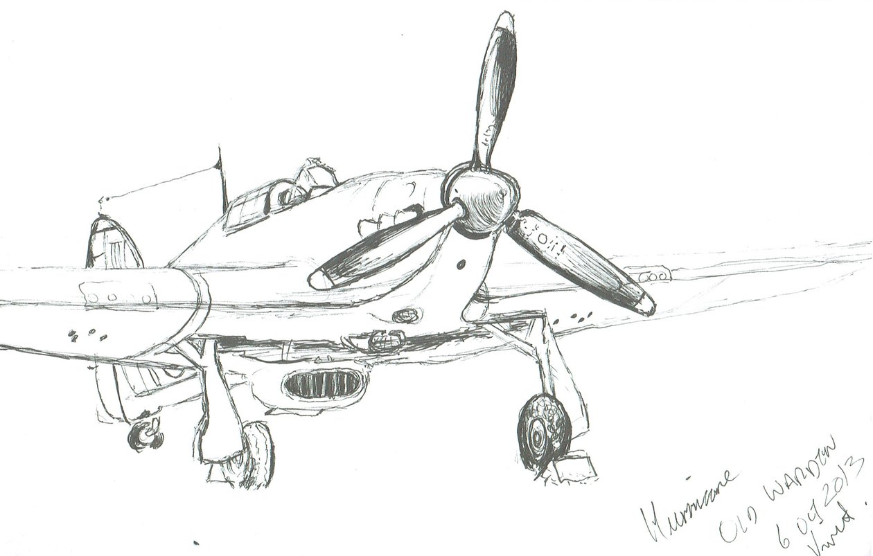 Hawker Hurricane, 2013 av Vincent Alexander Booth