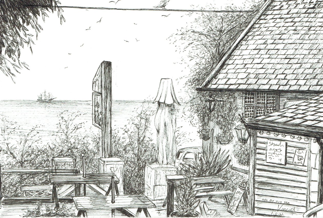 Inn på Isle of Wight, 2009 av Vincent Alexander Booth