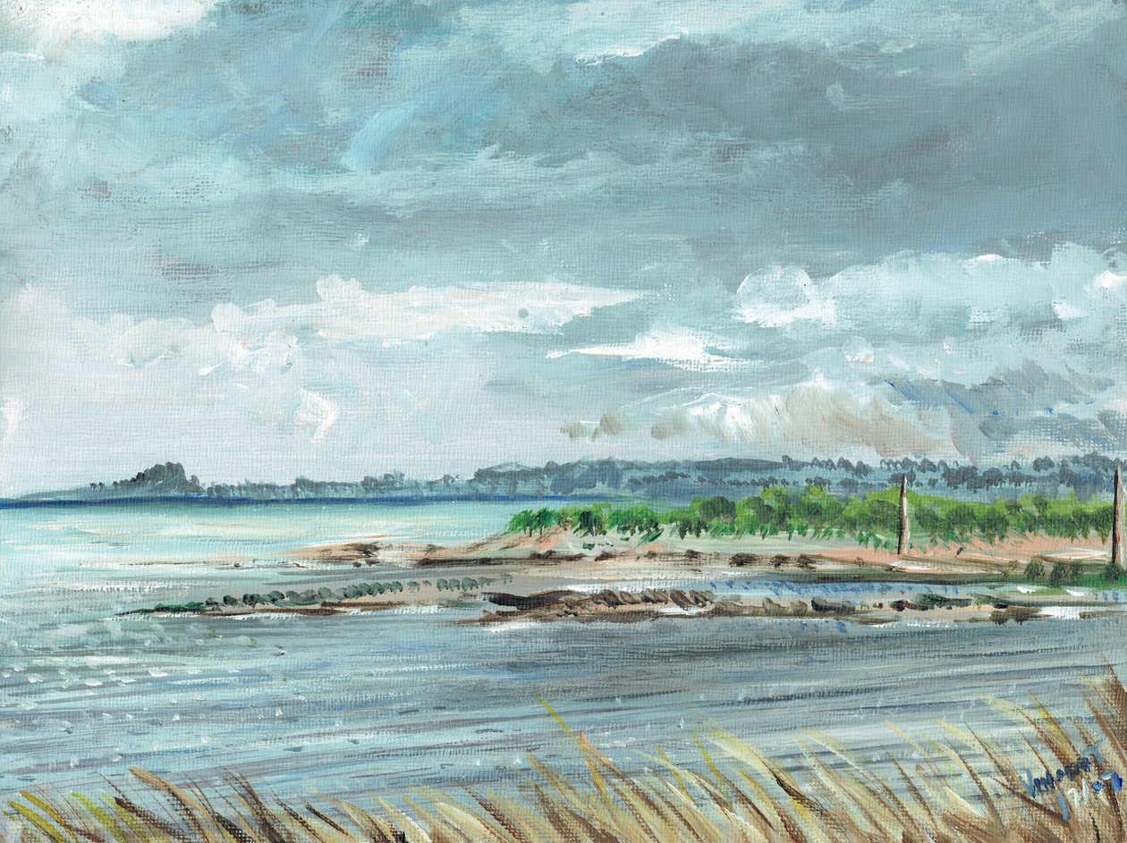 Iona Scotland, 2007, (akryl på dukskiva) av Vincent Alexander Booth