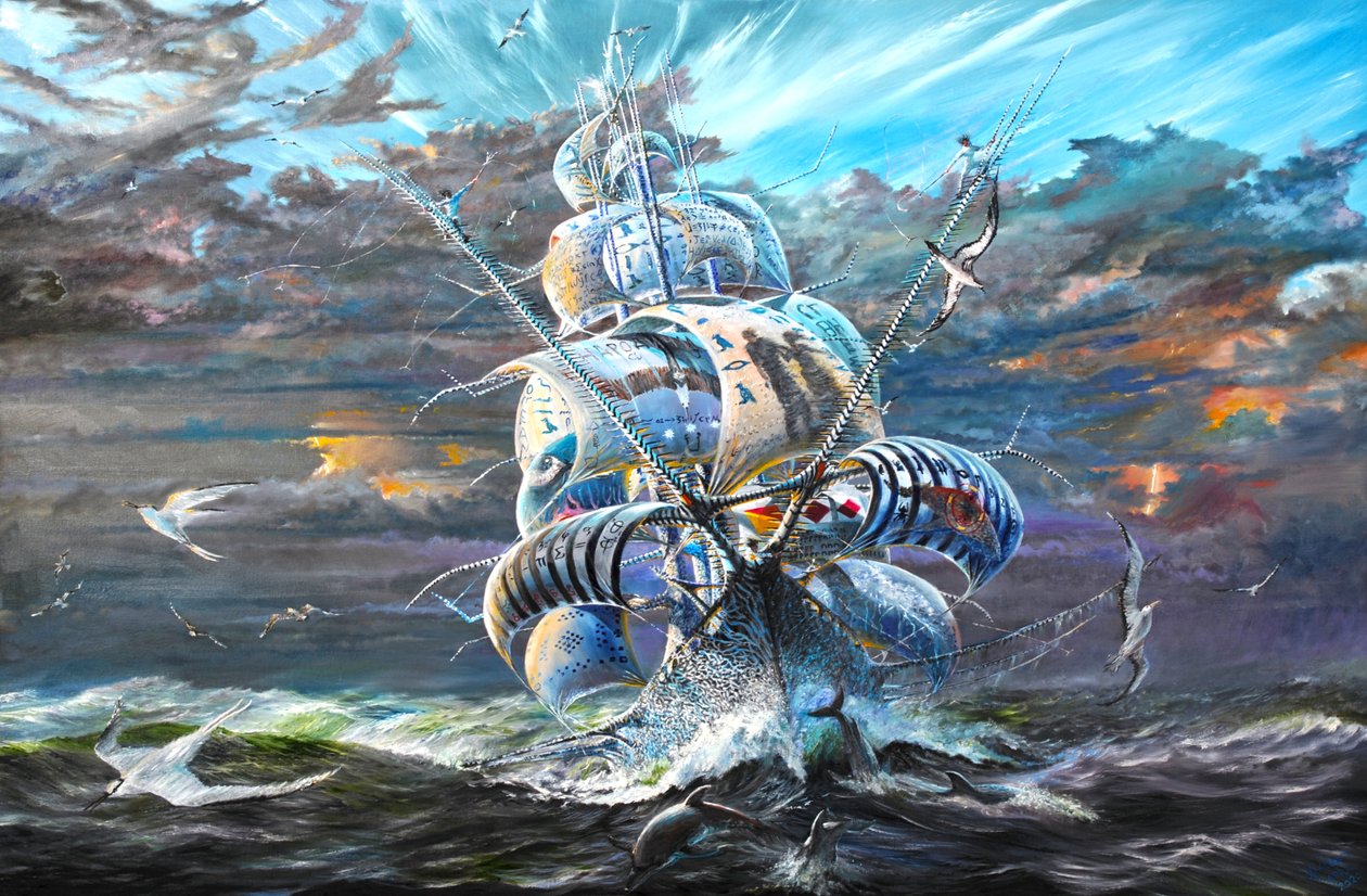 Storm Creators Alla hav och hav på jorden, 2020 av Vincent Alexander Booth