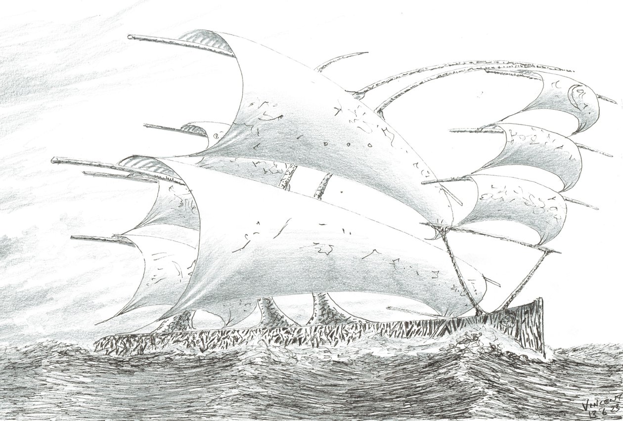 Storm skapar Great Bear Lake, 2023 av Vincent Alexander Booth