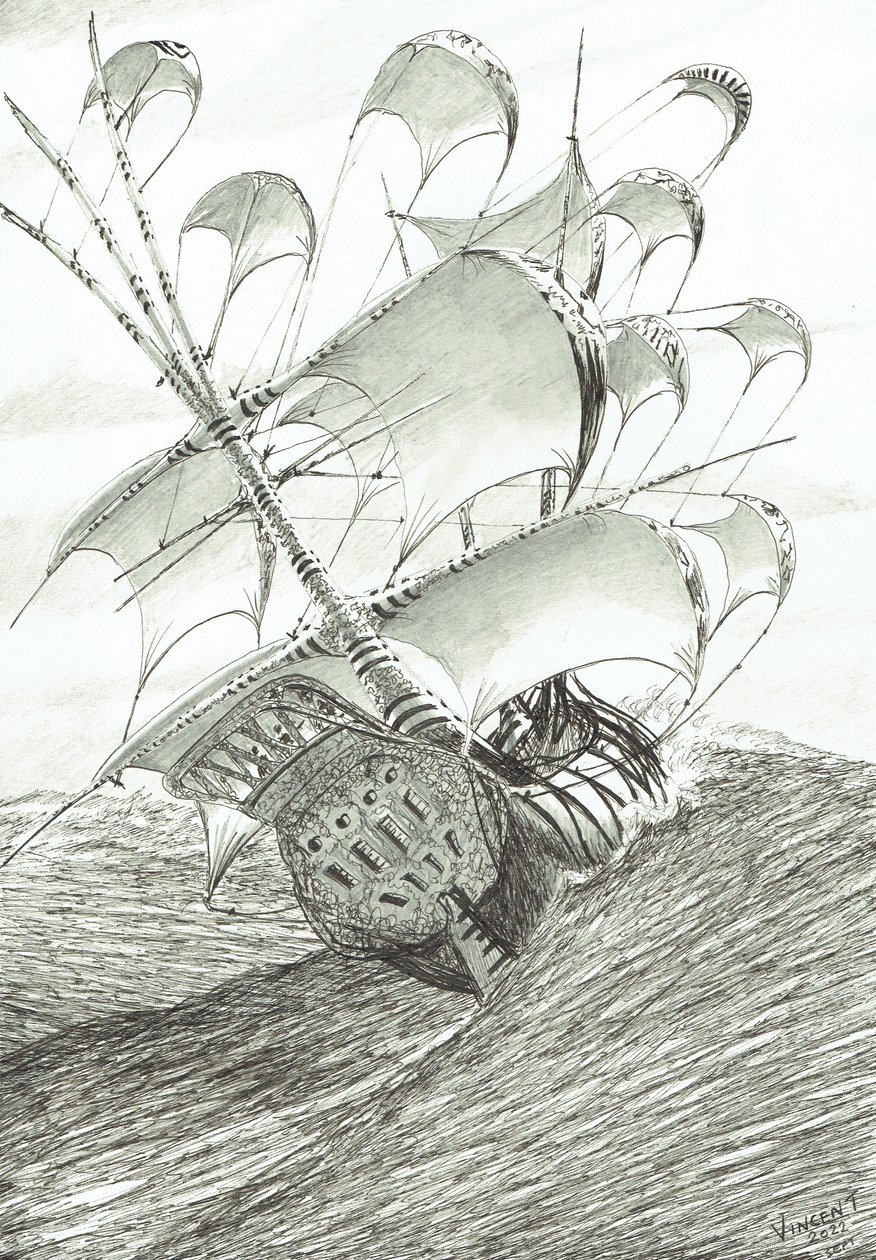 Storm Creators Zhaoyang Hu, 2022 av Vincent Alexander Booth
