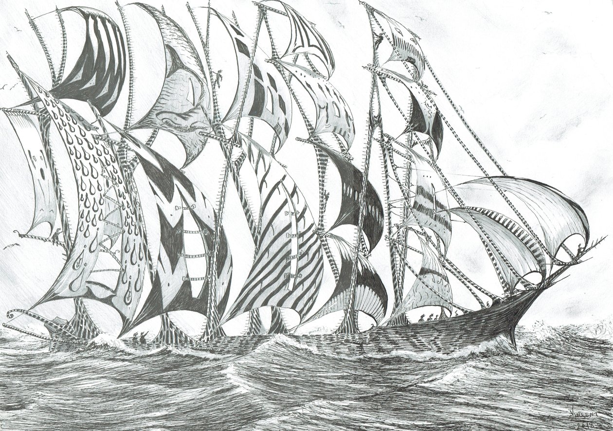Stormskaparna Banda Sea, 2018 av Vincent Alexander Booth