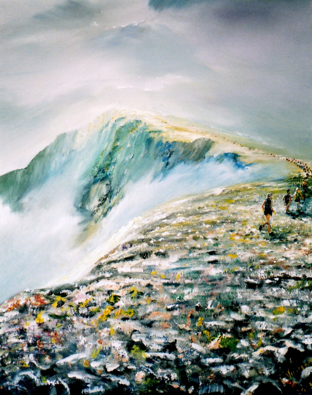 Sommarlopp på Helvellyn, 2013 av Vincent Alexander Booth