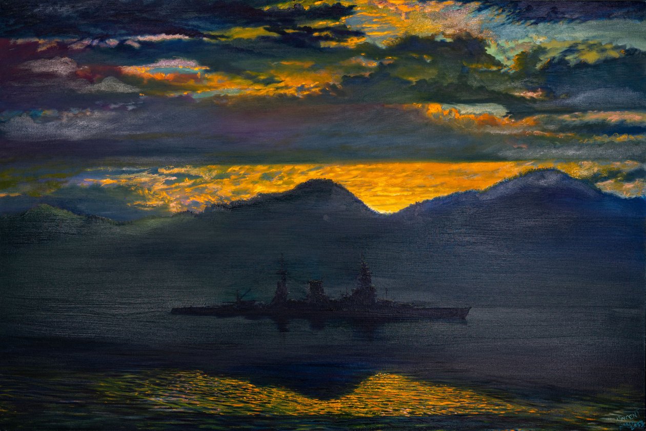 Mysteriet med slagskeppet Mutsu, 2023 av Vincent Alexander Booth