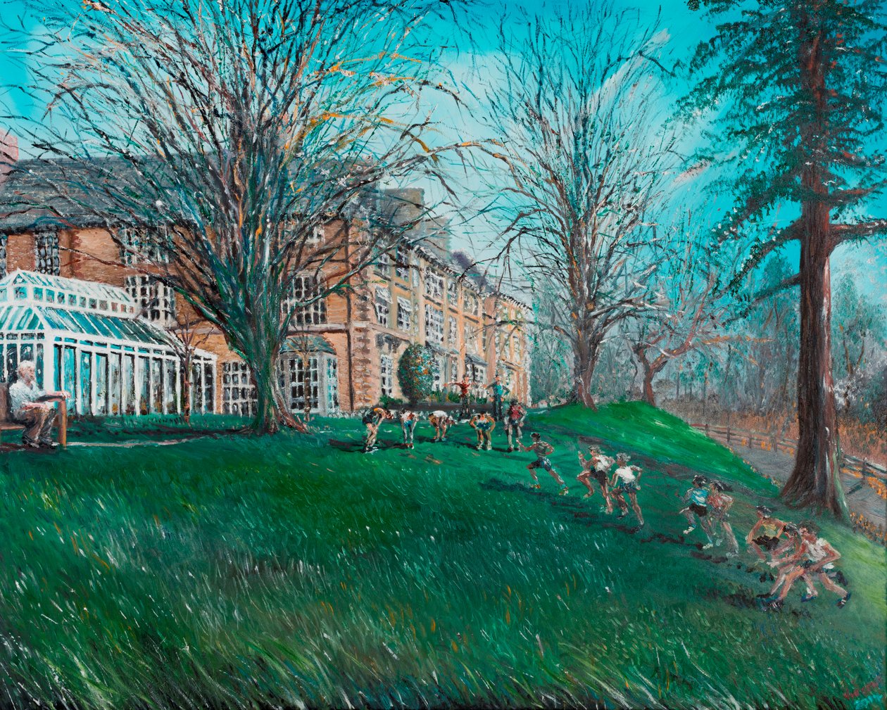 Utbildning på Gilsland spahotell, 2014 av Vincent Alexander Booth