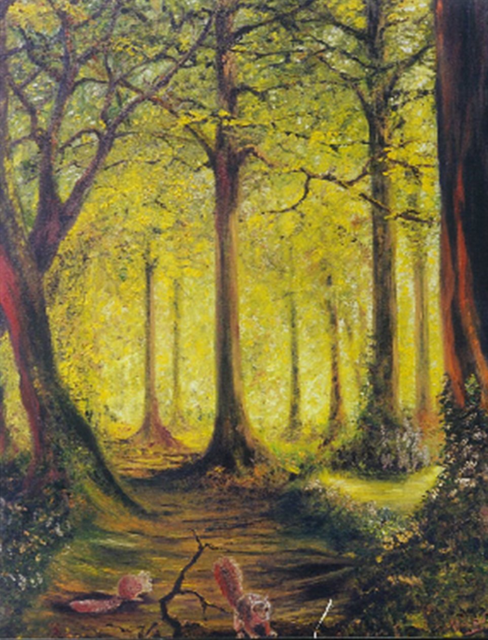 Skogsgul av Vincent Alexander Booth