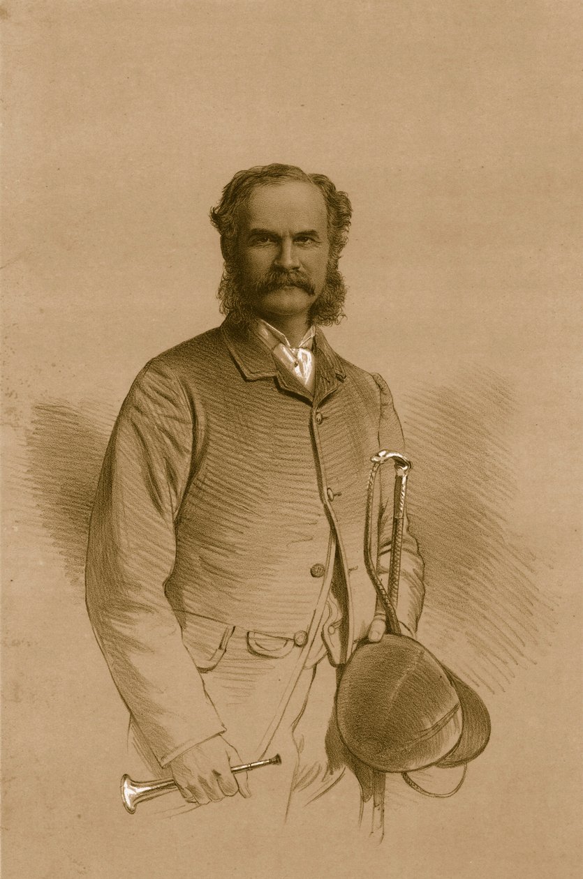 Överstelöjtnant A.M. Calvert, 1879. av Vincent Brooks Day and Son