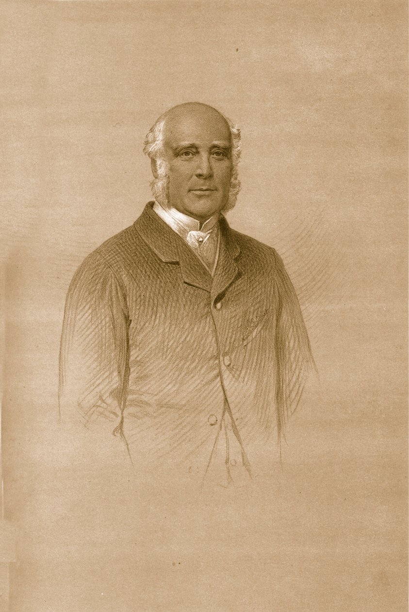 Mr. G. Lane Fox, 1879. av Vincent Brooks Day and Son