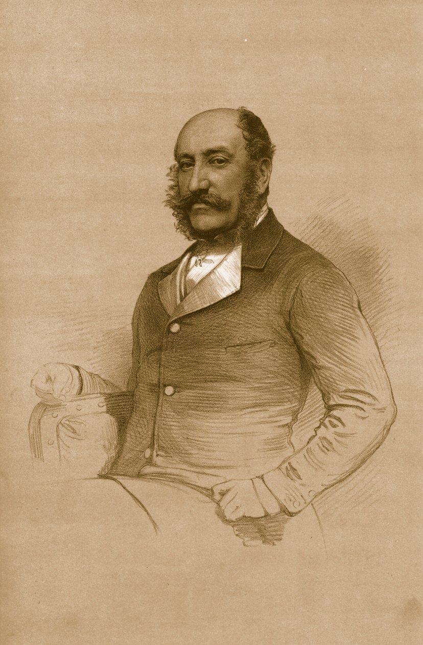 Hertigen av Beaufort. K.G., 1879. av Vincent Brooks Day and Son