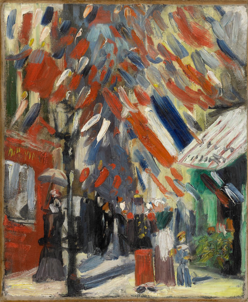 14 juli-festen i Paris 14 juli i Paris, 1886. av Vincent van Gogh