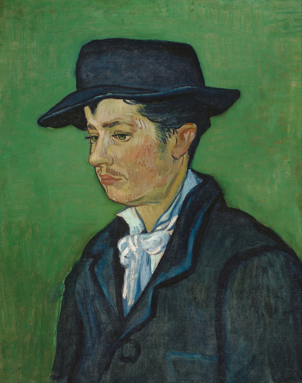 Porträtt av Armand Roulin, 1888. av Vincent van Gogh