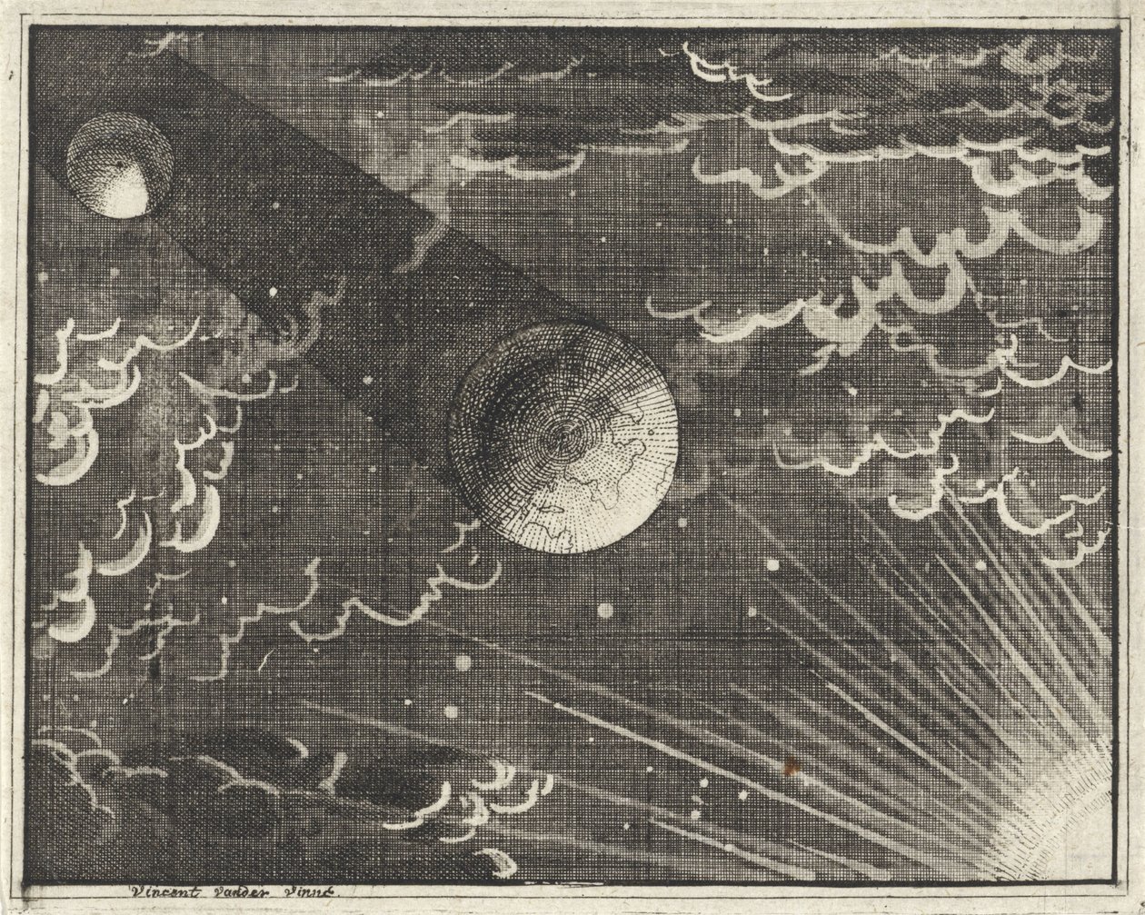 Solen, jorden och månen av Vincent Laurensz. van der Vinne (II)