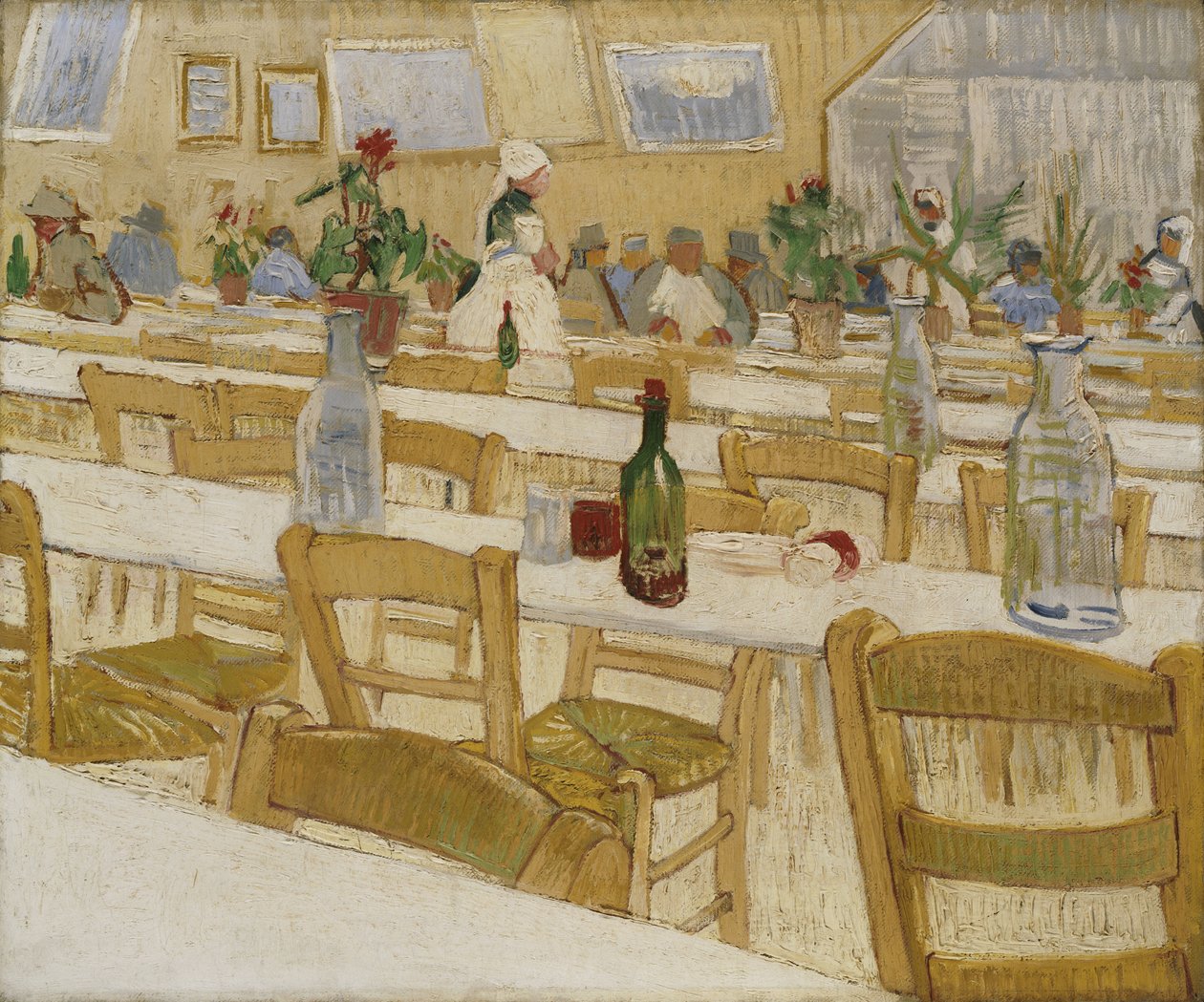 En restauranginteriör, 1887-88 av Vincent van Gogh