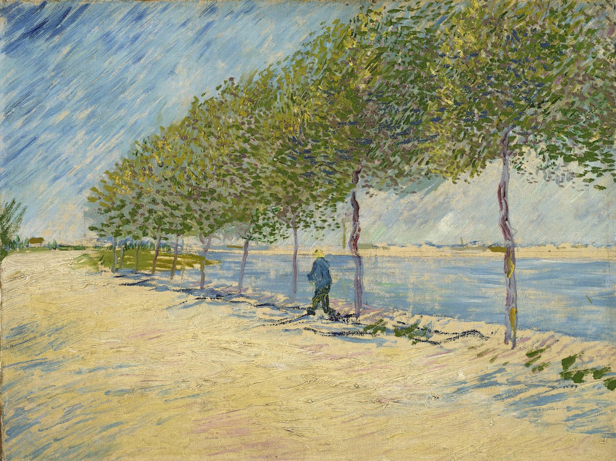 Längs Seine av Vincent van Gogh
