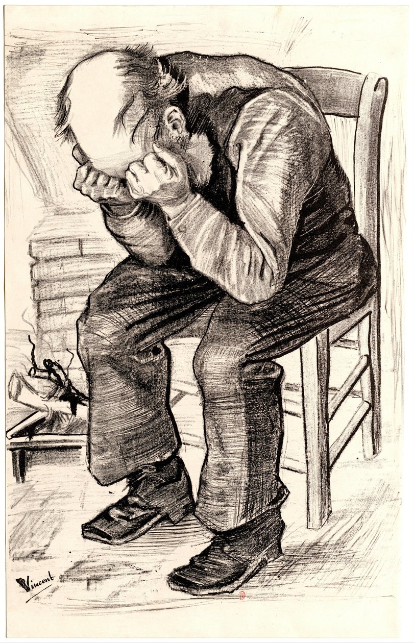 [På tröskeln till evigheten] av Vincent van Gogh