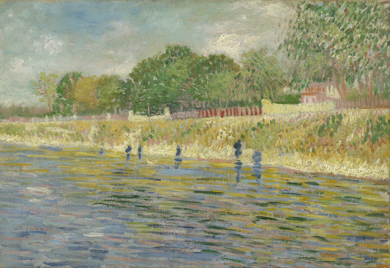 Bank of the Seine av Vincent van Gogh