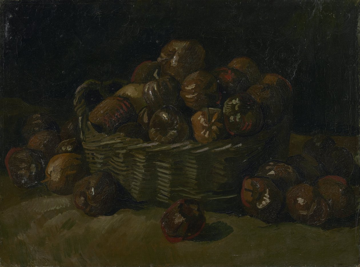 Korg med äpplen av Vincent van Gogh