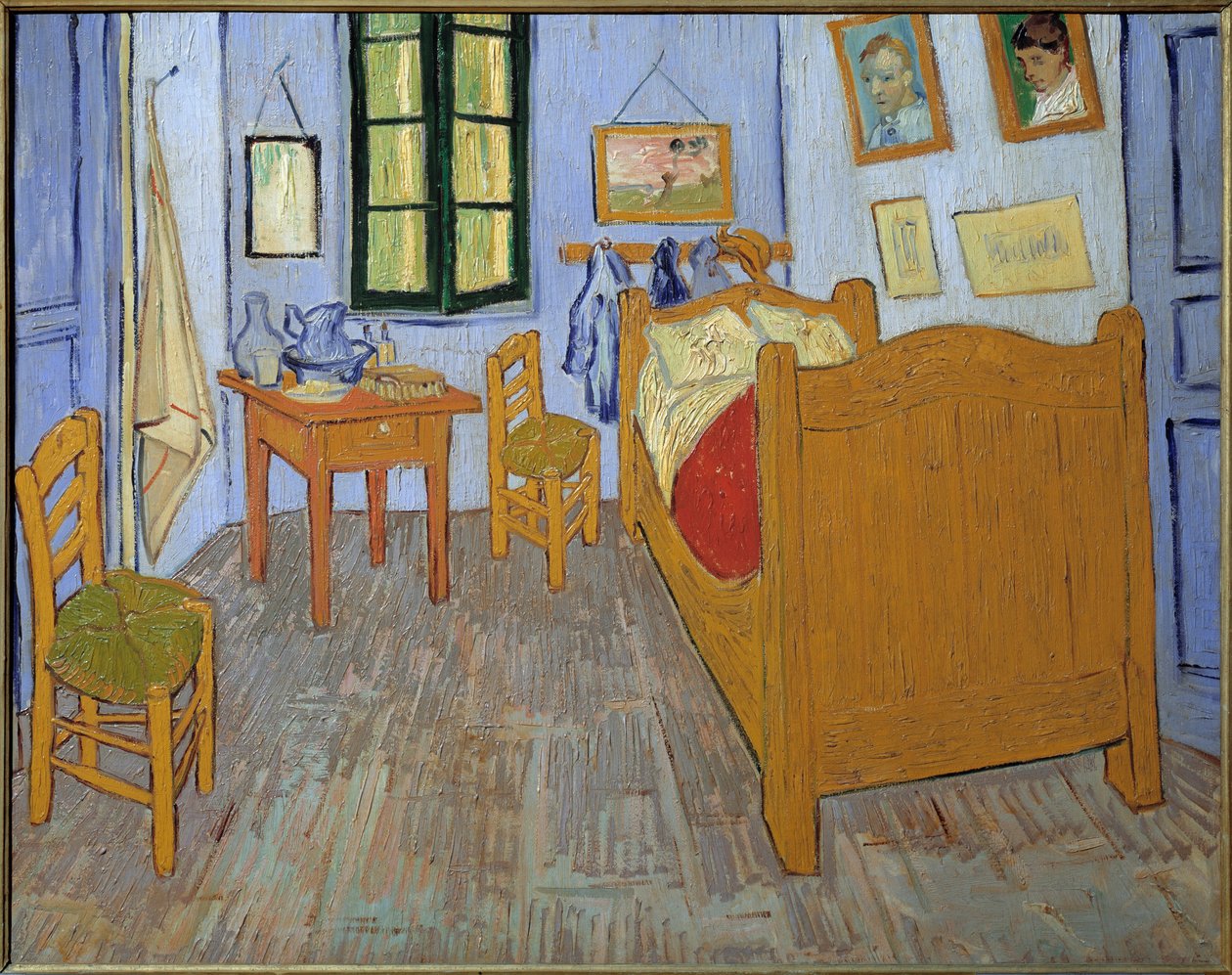 Sovrum i Arles av Vincent van Gogh