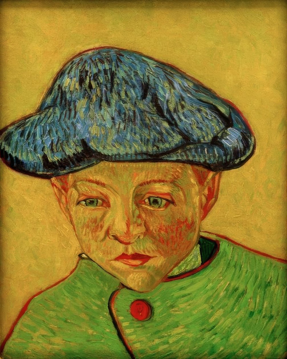 Porträtt av Camille Roulin av Vincent van Gogh