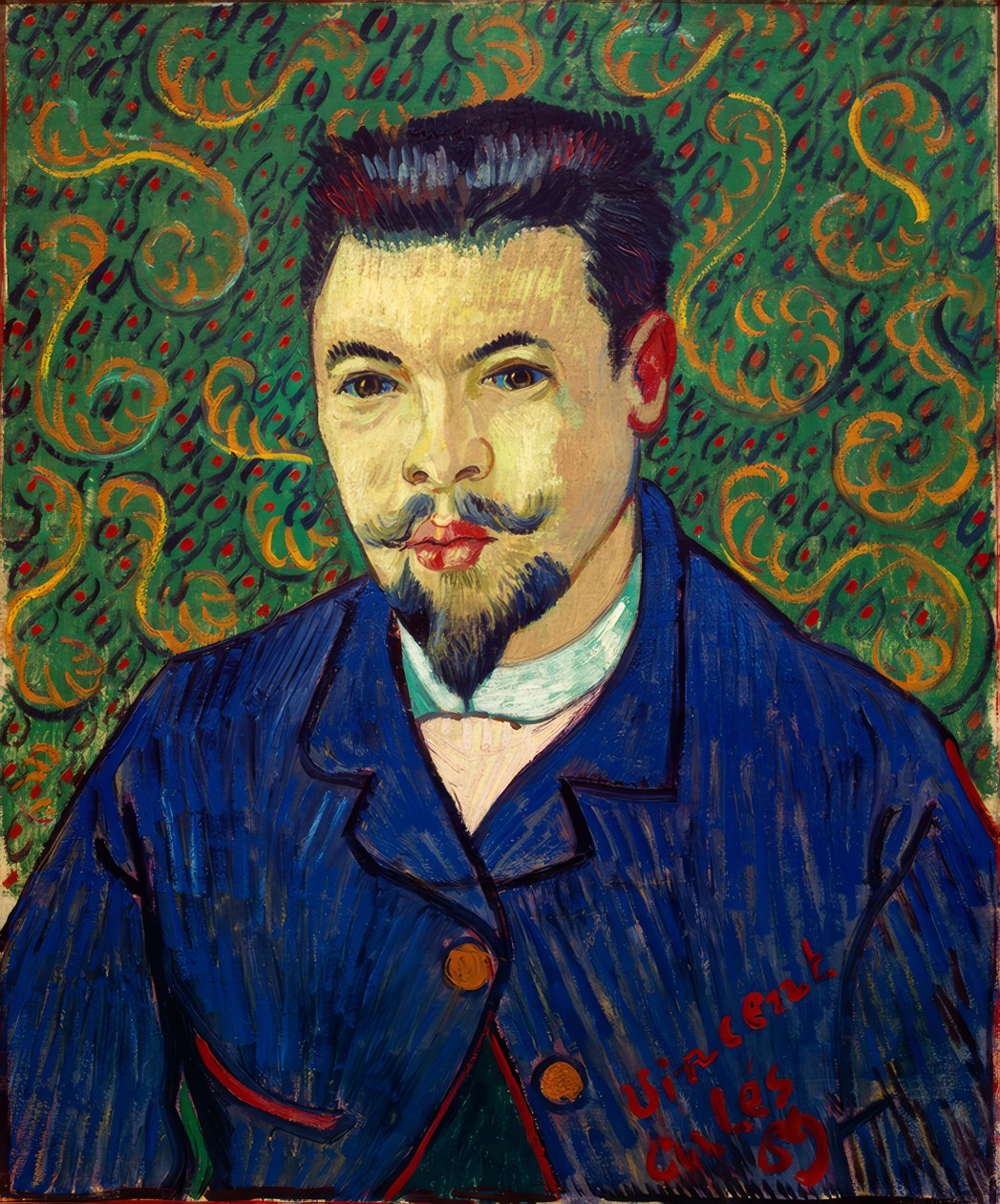 Porträtt Doktor Felix Rey av Vincent van Gogh