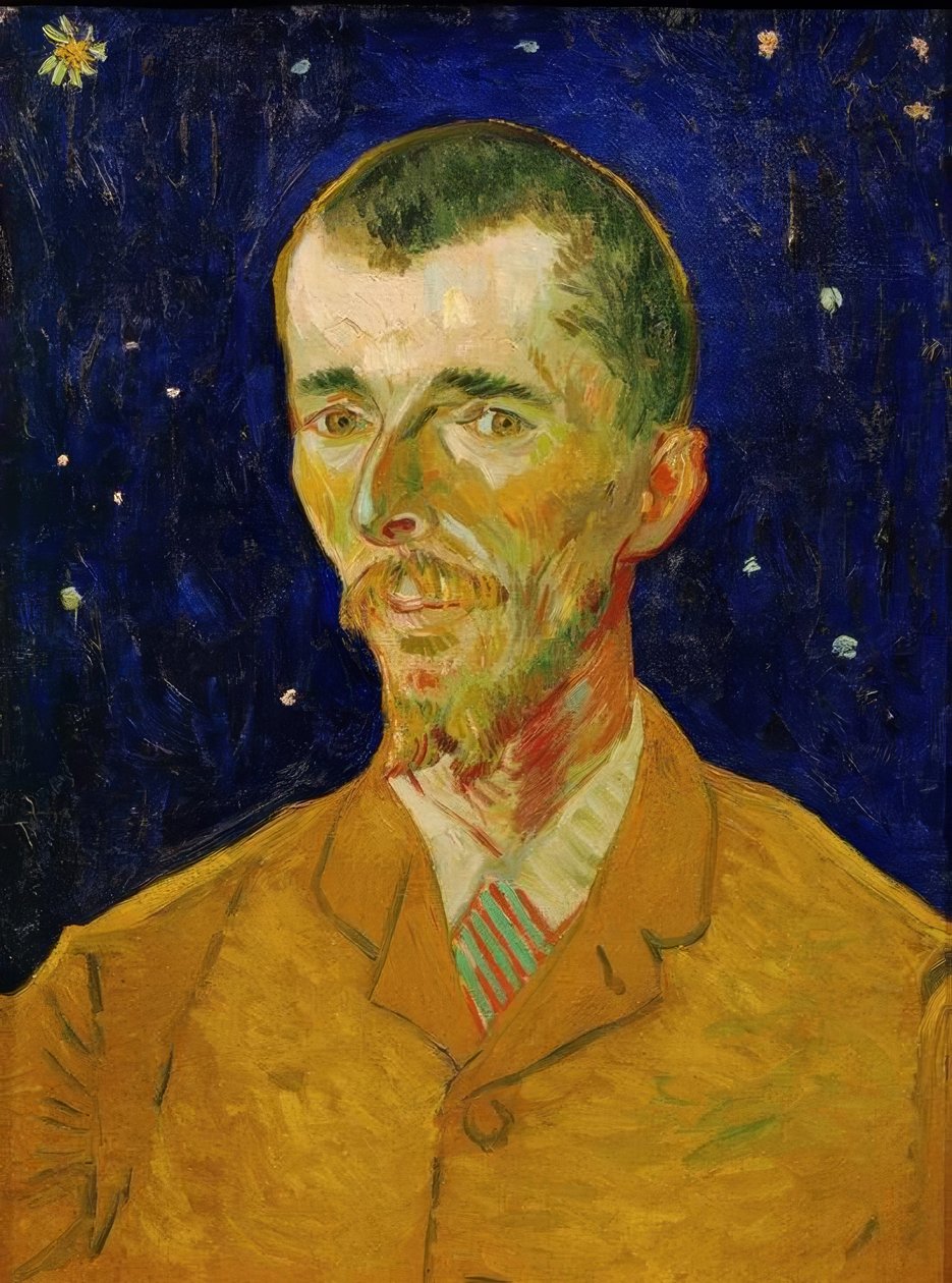 Porträtt av den belgiske poeten Eugene Boch av Vincent van Gogh