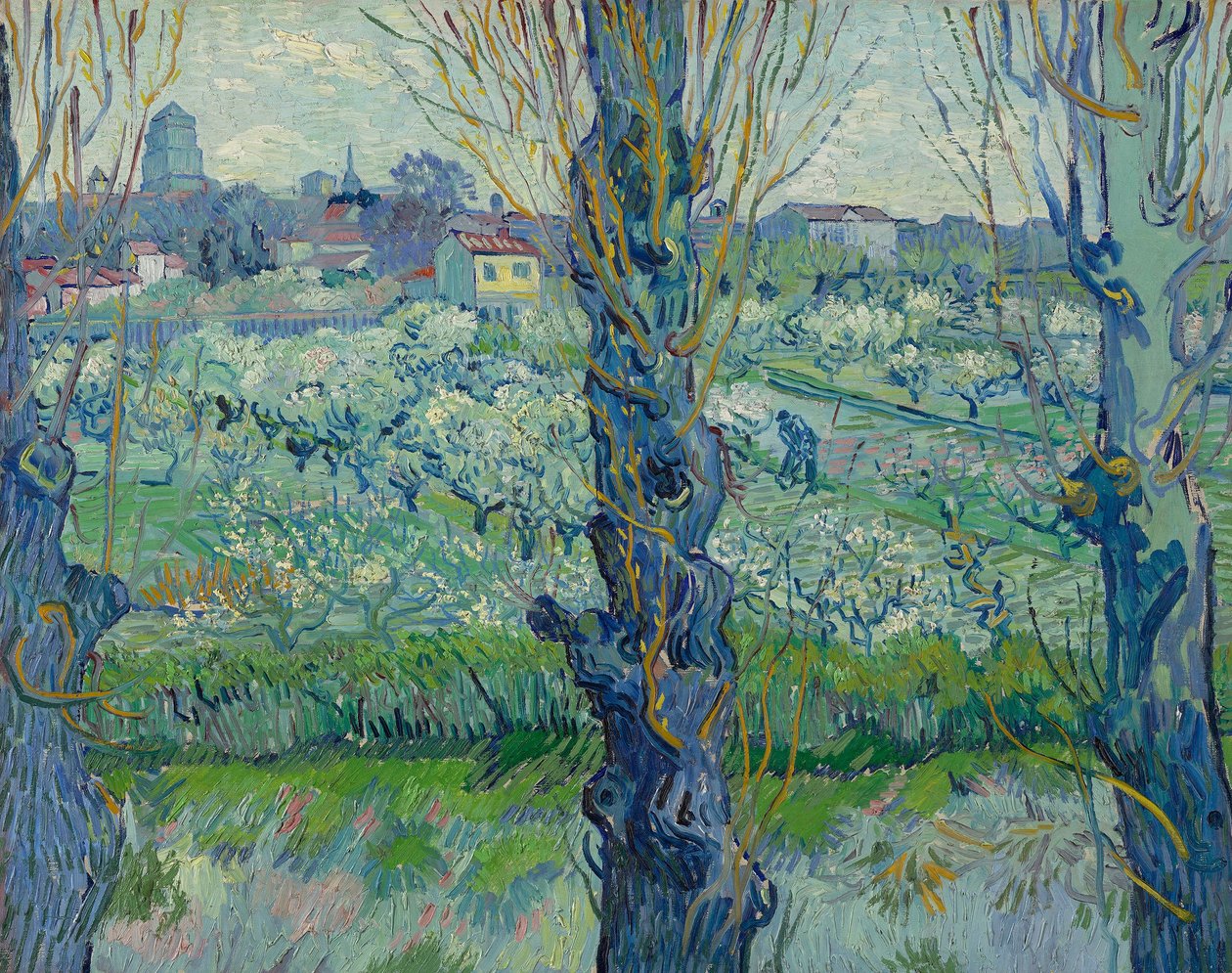 Utsikt över Arles av Vincent van Gogh