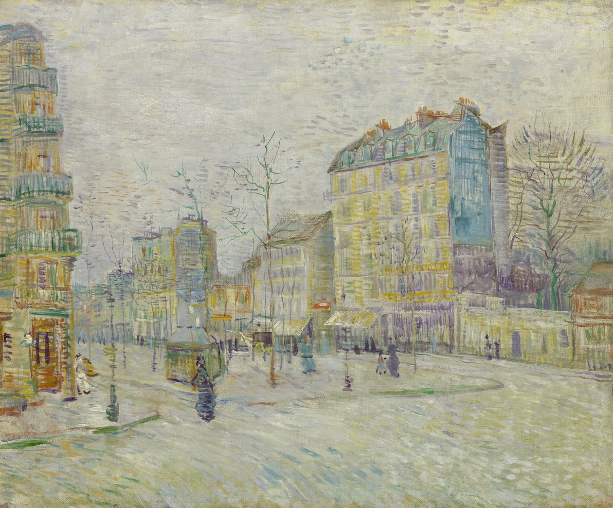 Boulevard de Clichy av Vincent van Gogh