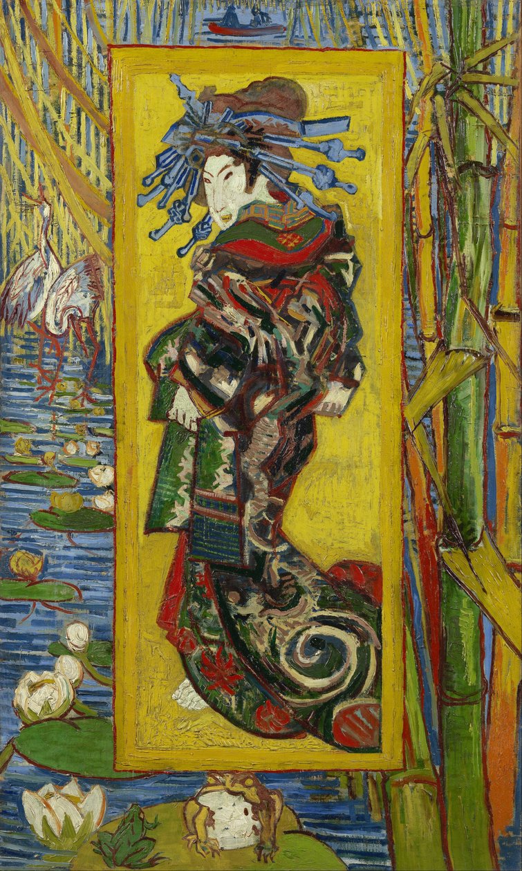 Kurtisan: efter Eisen av Vincent van Gogh