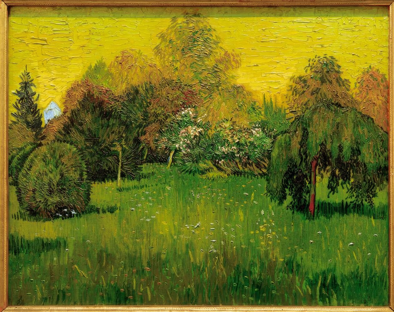 Poeternas trädgård av Vincent van Gogh